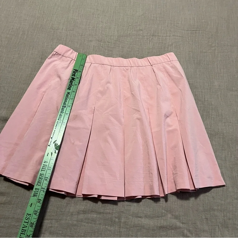 Vintage Tennis Skirt 80s Lilys Beverly Hills Pink Pleated Size 16 y2k golf prep